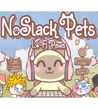 NoSlack Pets: Lo-Fi Paws Steam Key GLOBAL